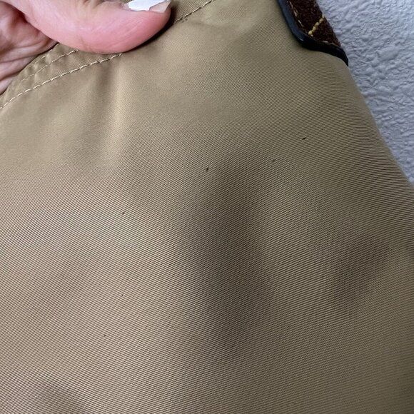 Vintage Dooney & Bourke Nylon Tan Crossbody Bag - Picture 9 of 13